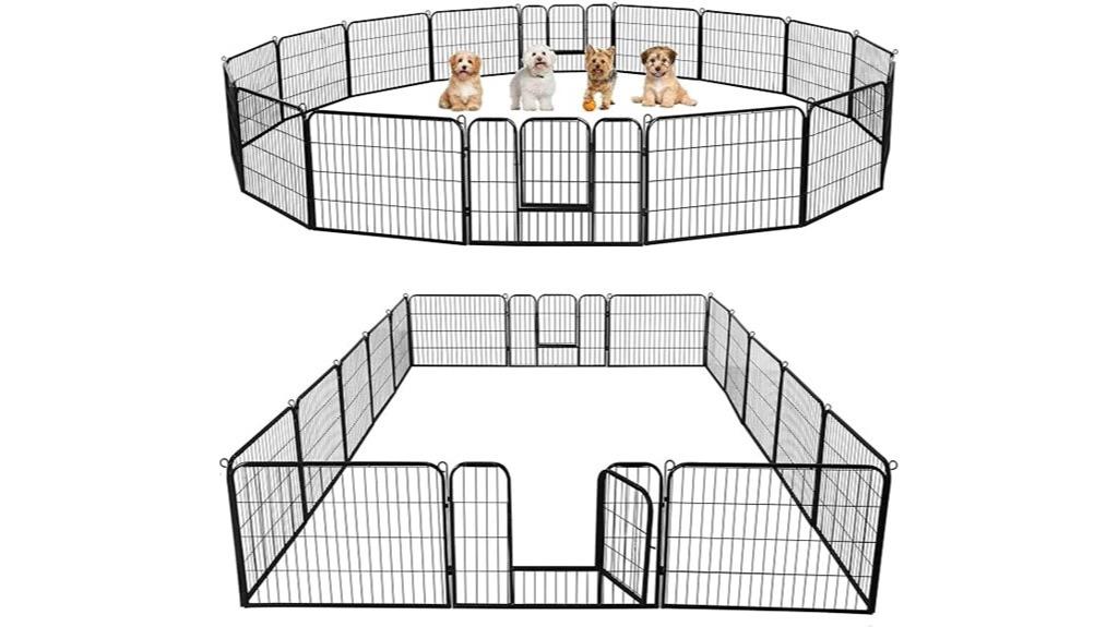 outdoor dog pen