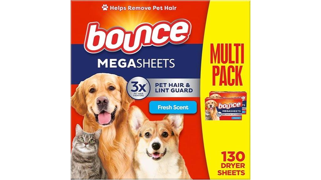 pet hair lint sheets