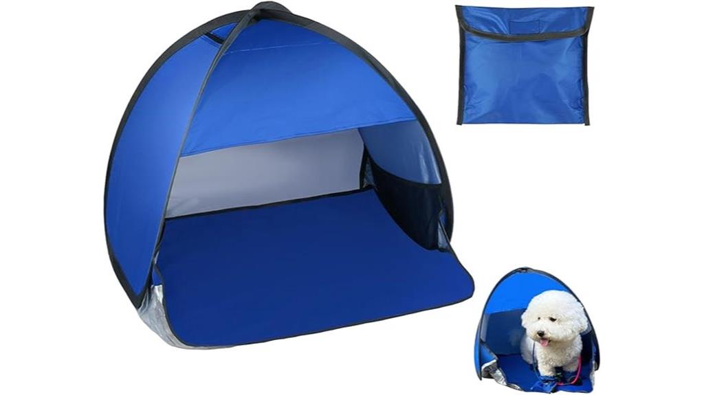pet tent with shade