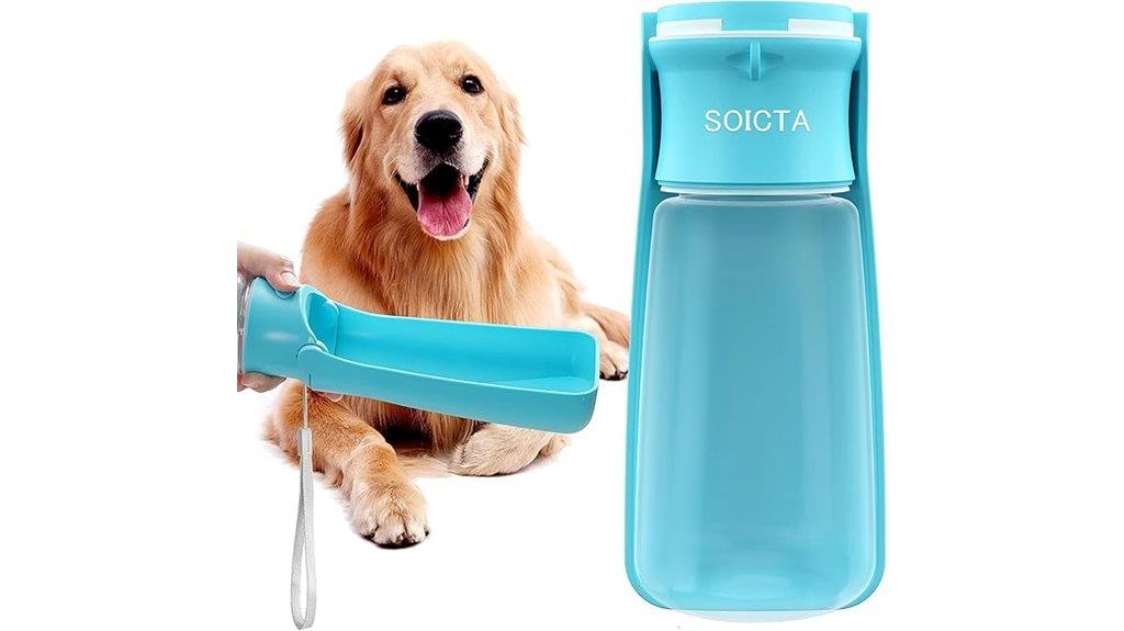portable dog water bottle