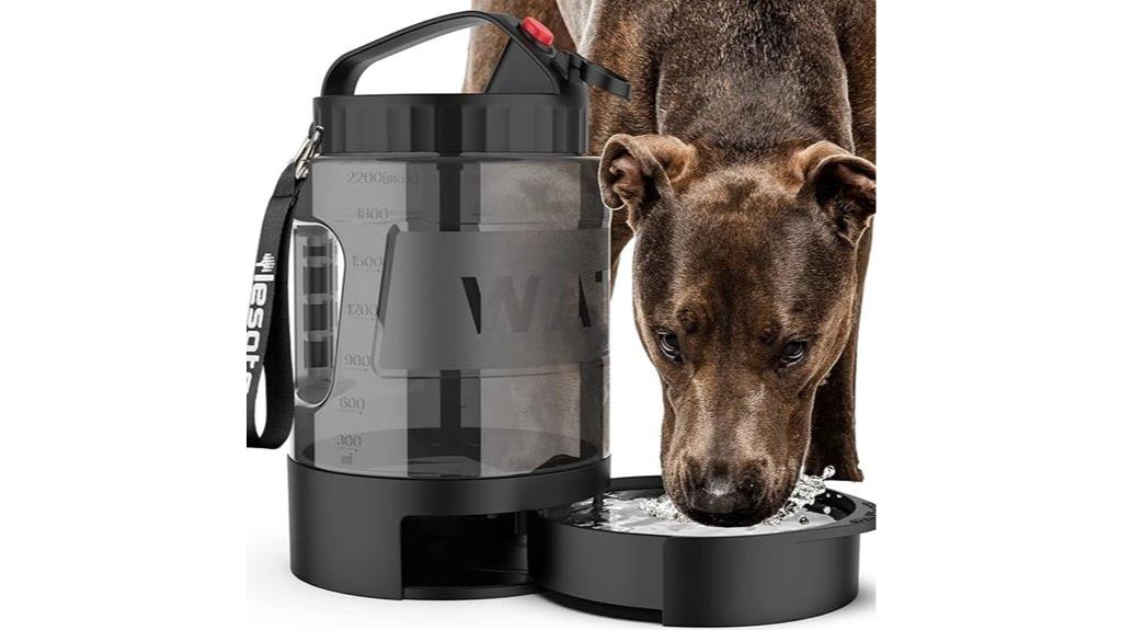 portable dog water bottle