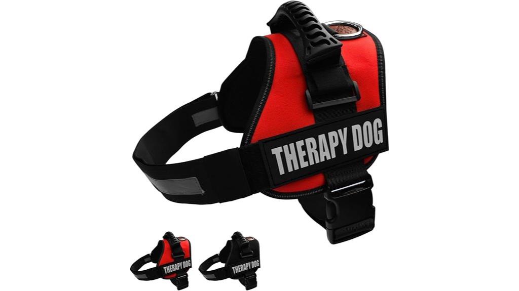 reflective dog vest harness