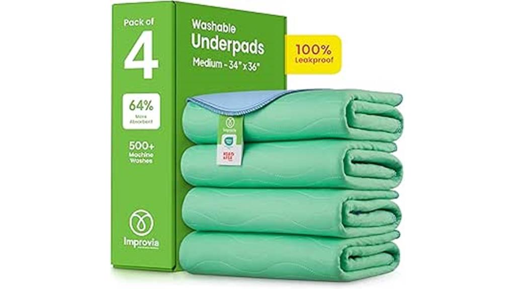 reusable washable underpads