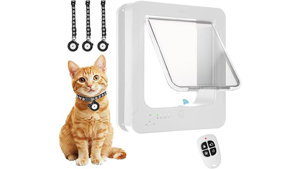 rfid enabled smart cat door