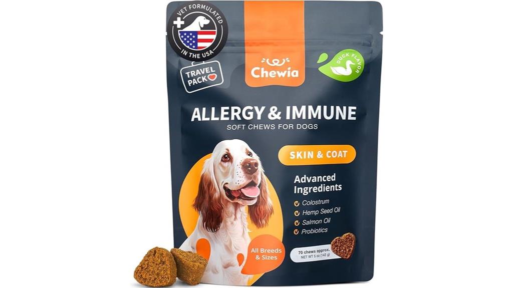 salmon oil dog chews