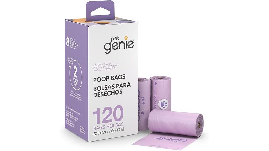 scented leak proof poop bags