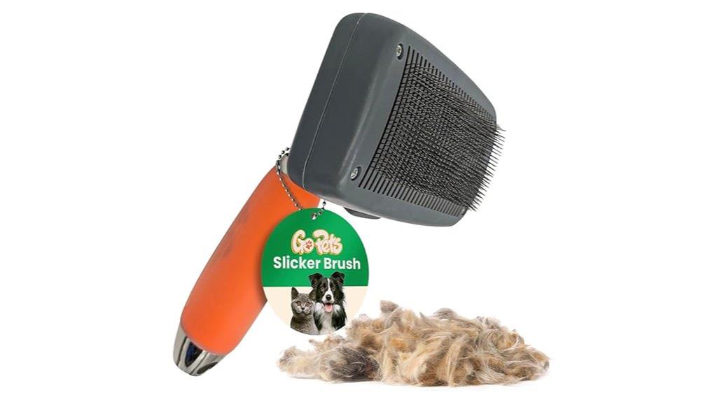 self cleaning pet brush