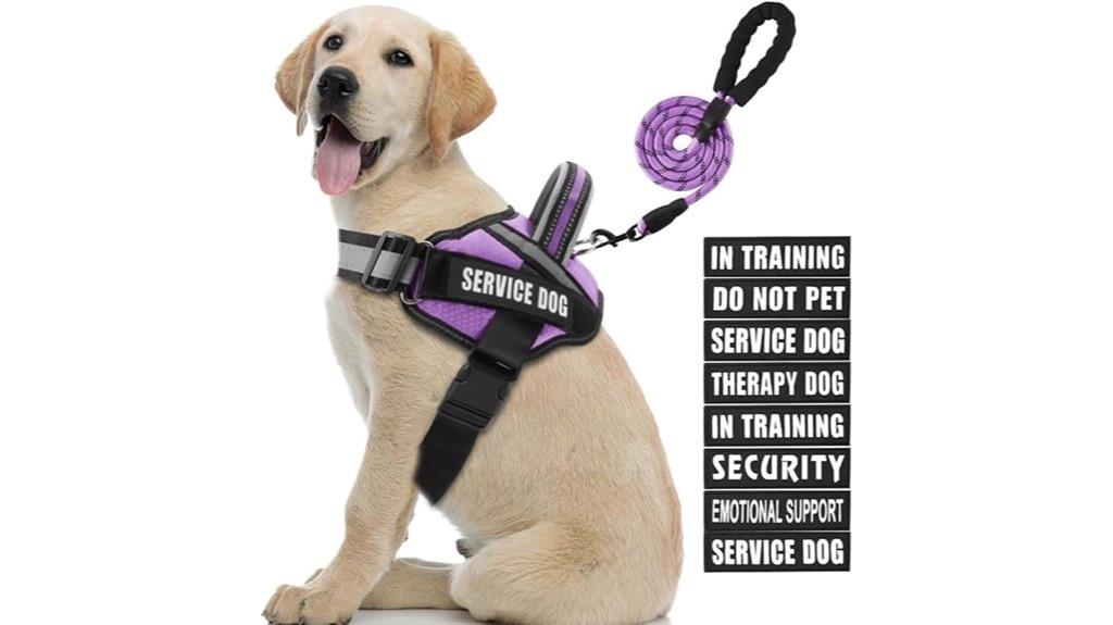 service dog harness set