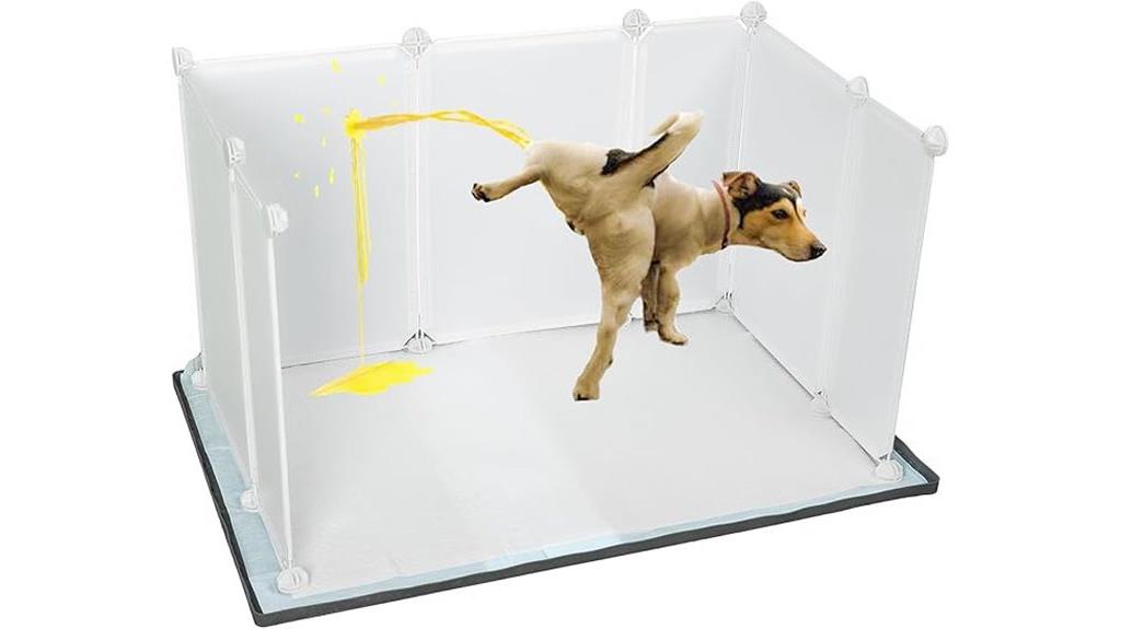 small to medium dog litter box