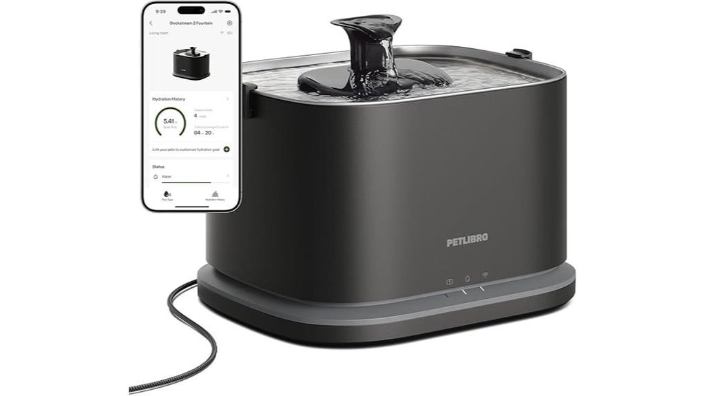 smart cat fountain monitor