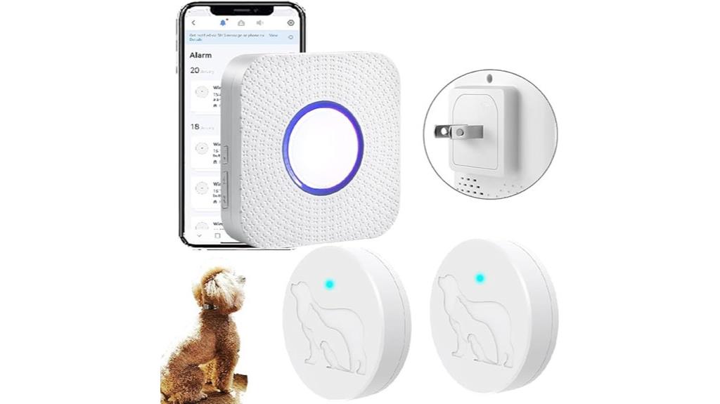 smart dog doorbell for potty