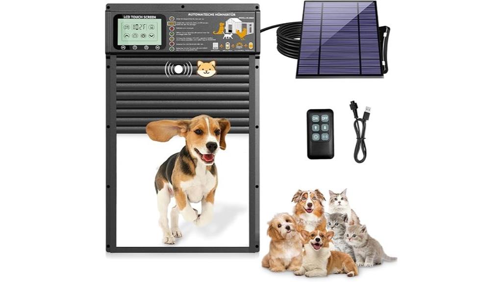 smart pet door features