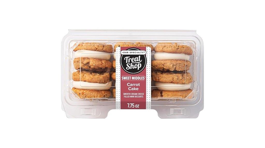 specialty carrot cake sandwiches