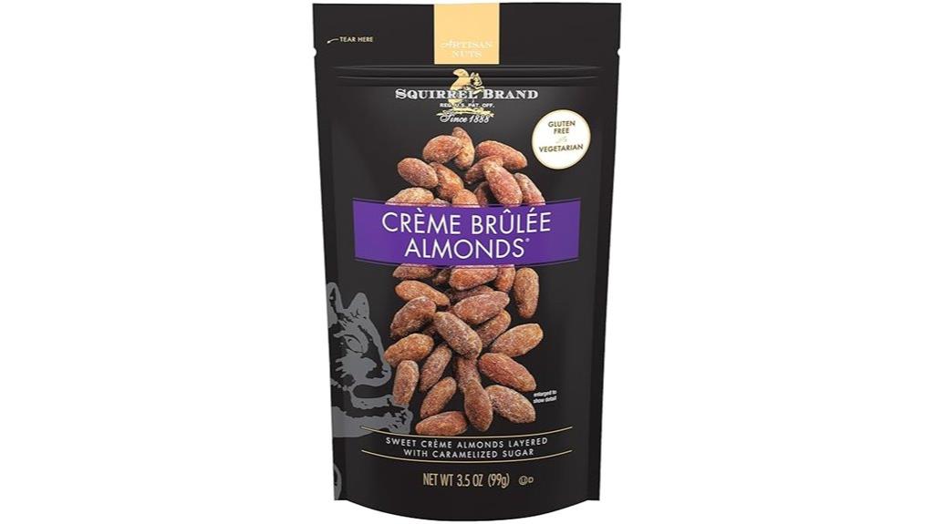 squirrel brand almonds bag