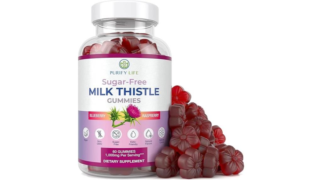 sugar free liver detox gummies