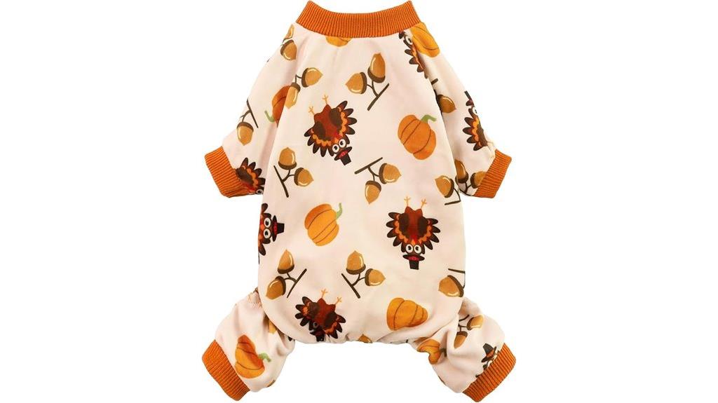 thanksgiving pet pajamas