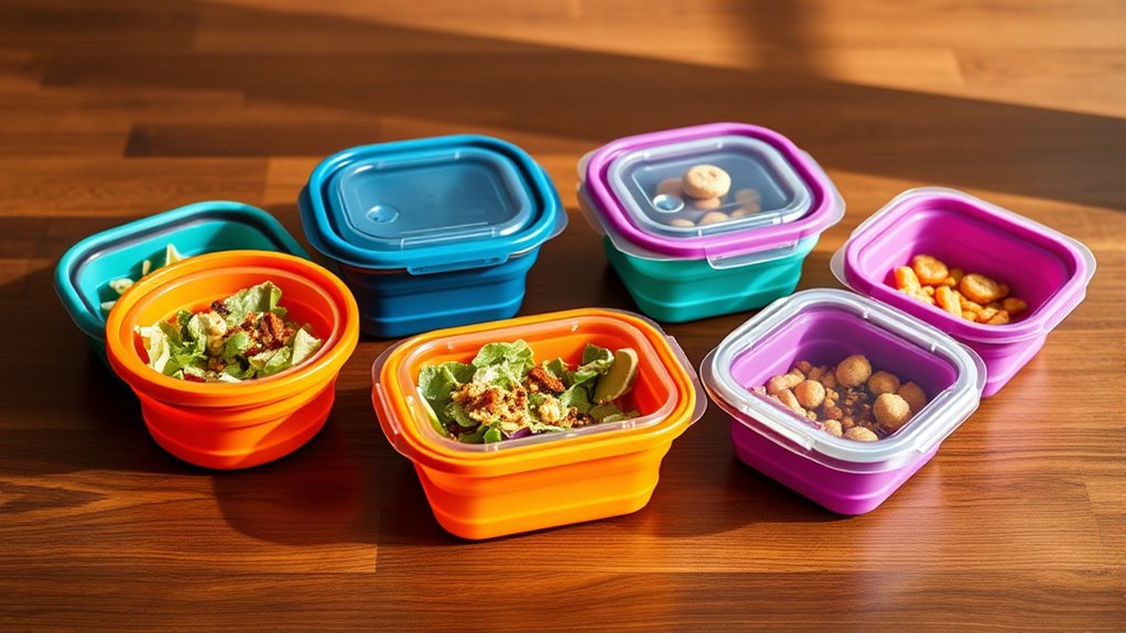 top collapsible meal containers