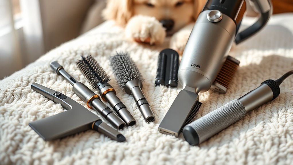 top grooming vacuum attachments