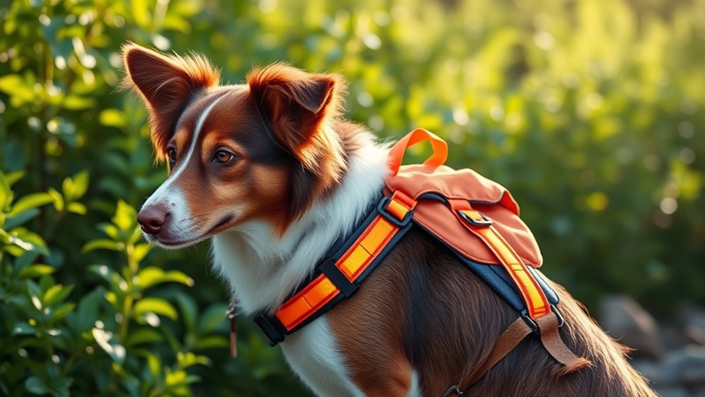 top reflective dog hiking backpacks