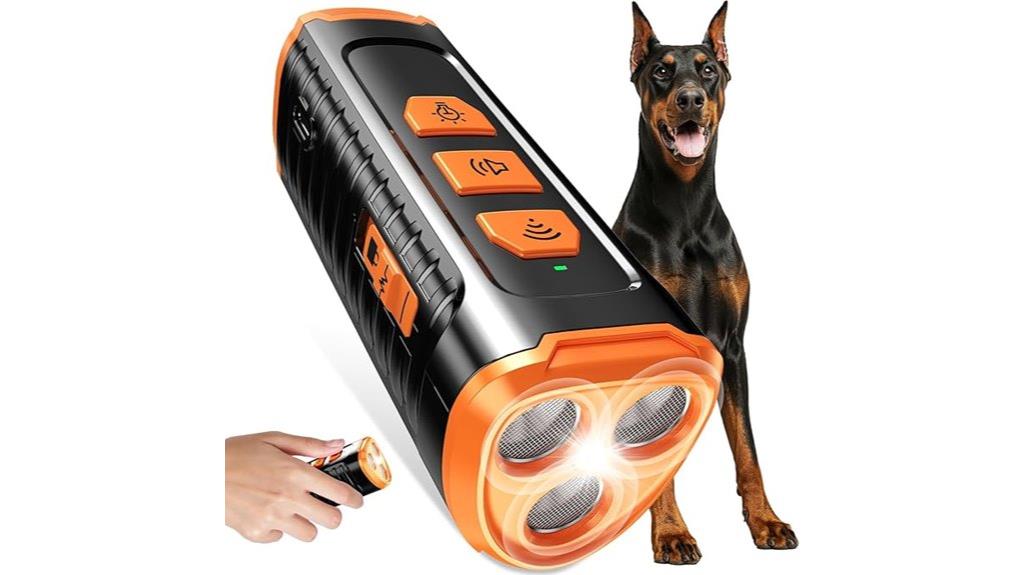 triple mode bark deterrent