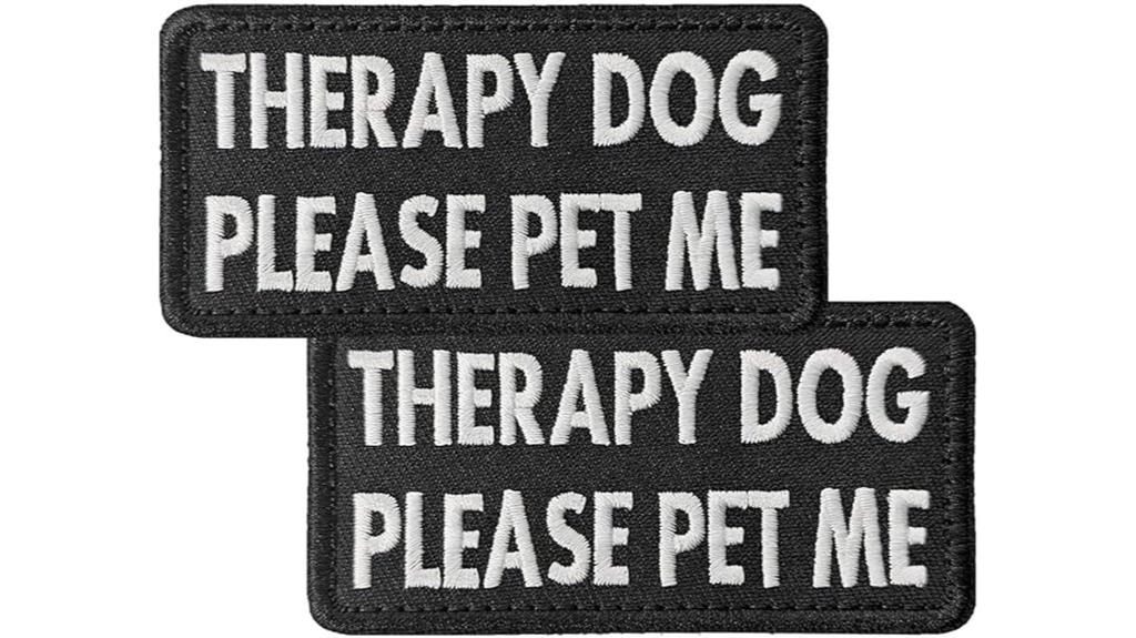 two pet dog patches