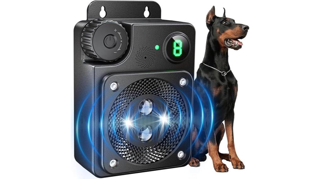 ultrasonic bark deterrent device