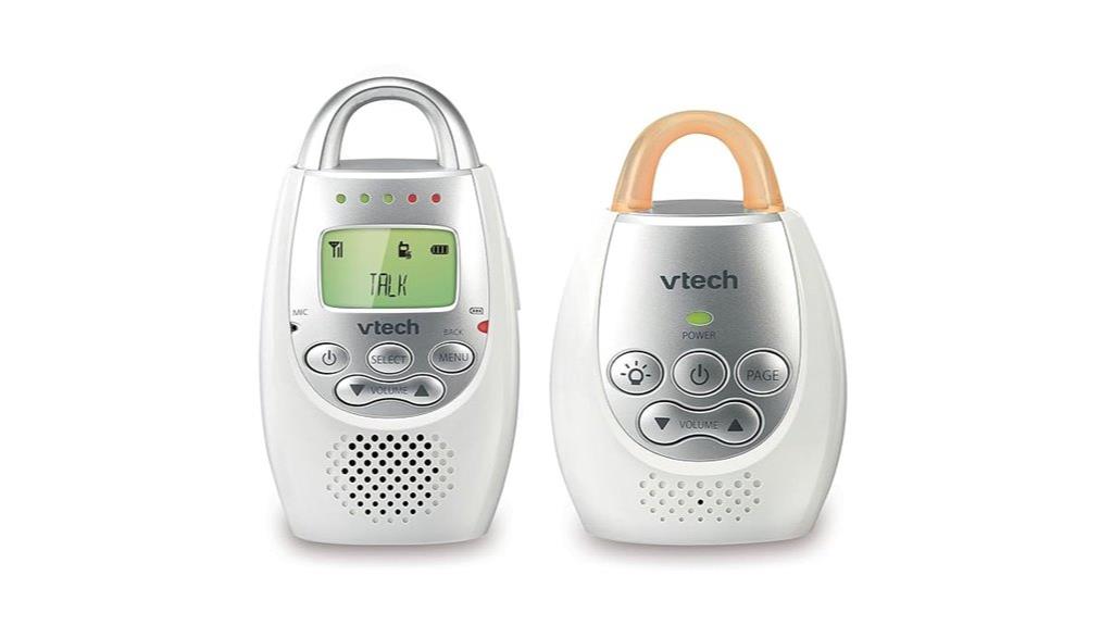 vtech baby monitor range