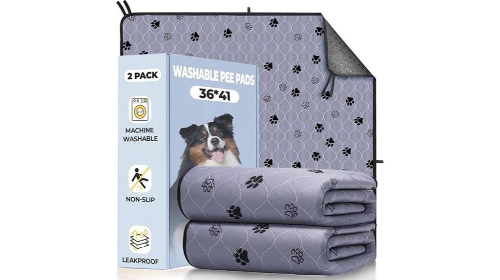 washable large dog pads