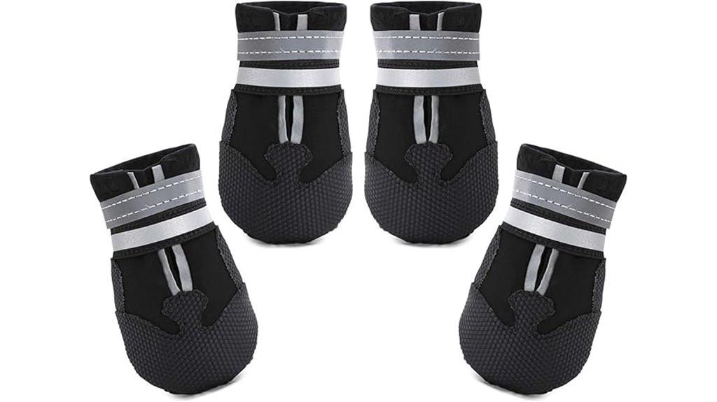 water resistant medium dog boots