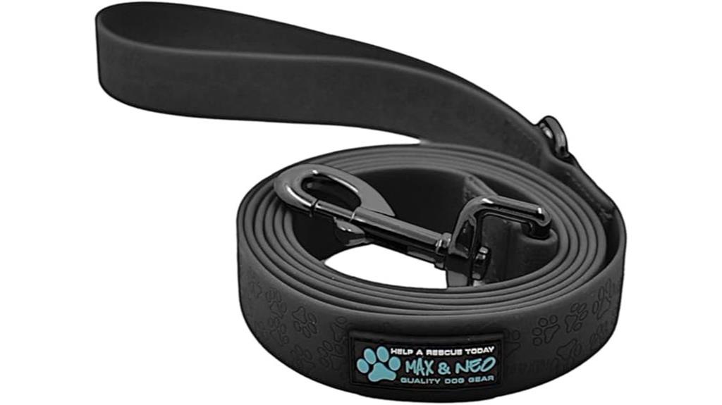 waterproof 6ft dog leash