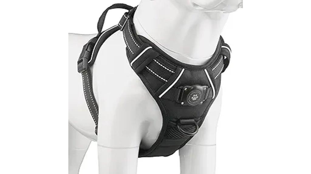waterproof airtag dog harness