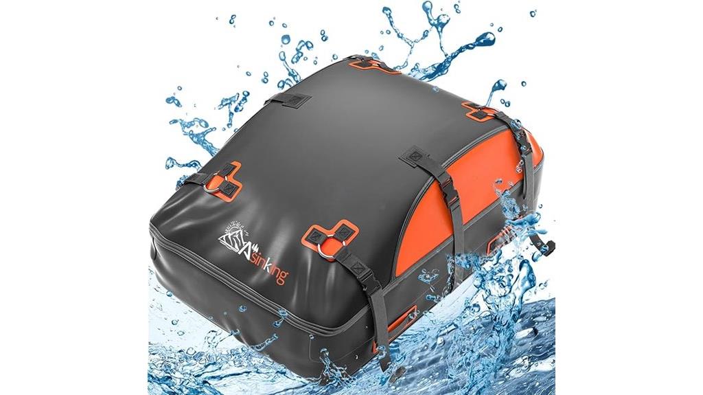 waterproof car rooftop bag