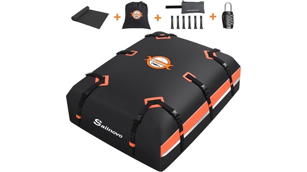 waterproof rooftop cargo bag