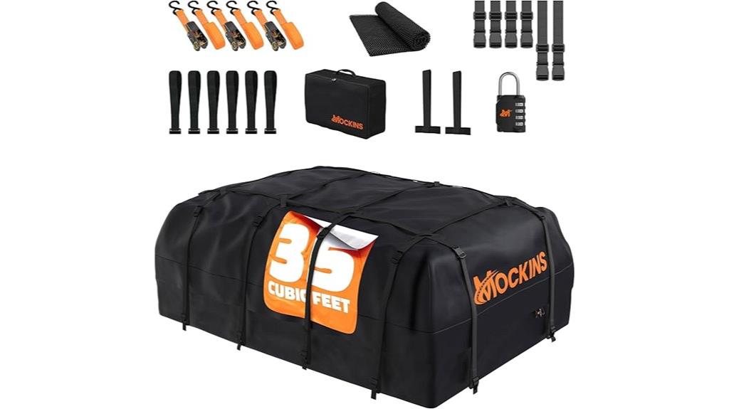 waterproof rooftop cargo bag