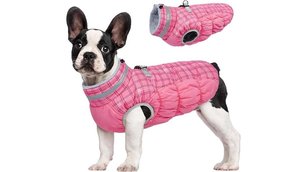 waterproof small dog coat