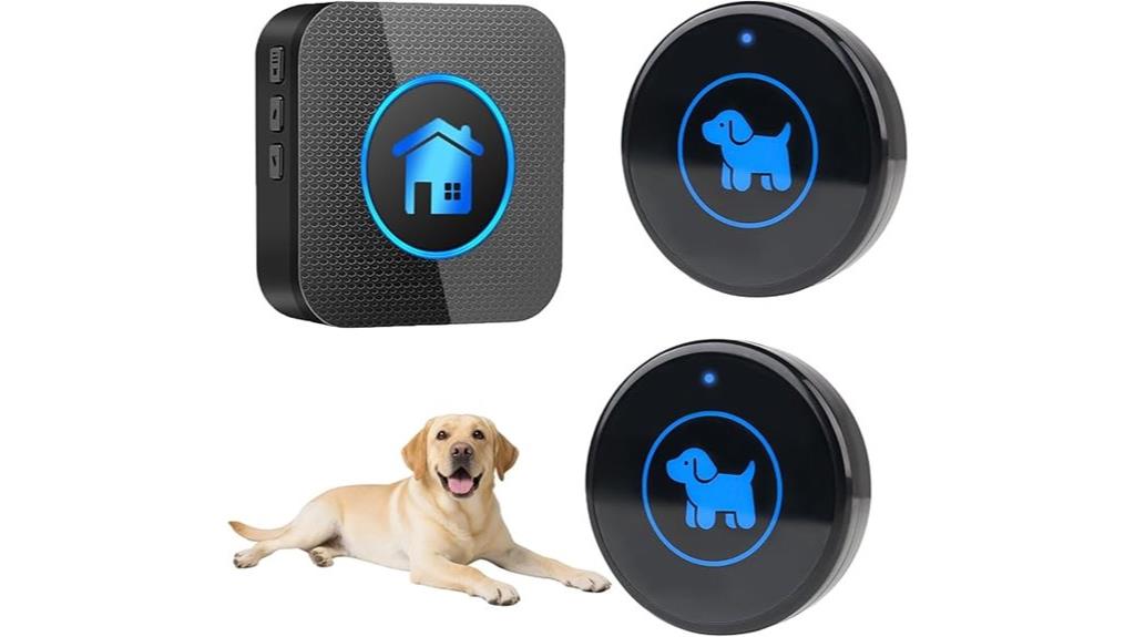 waterproof wireless dog doorbell