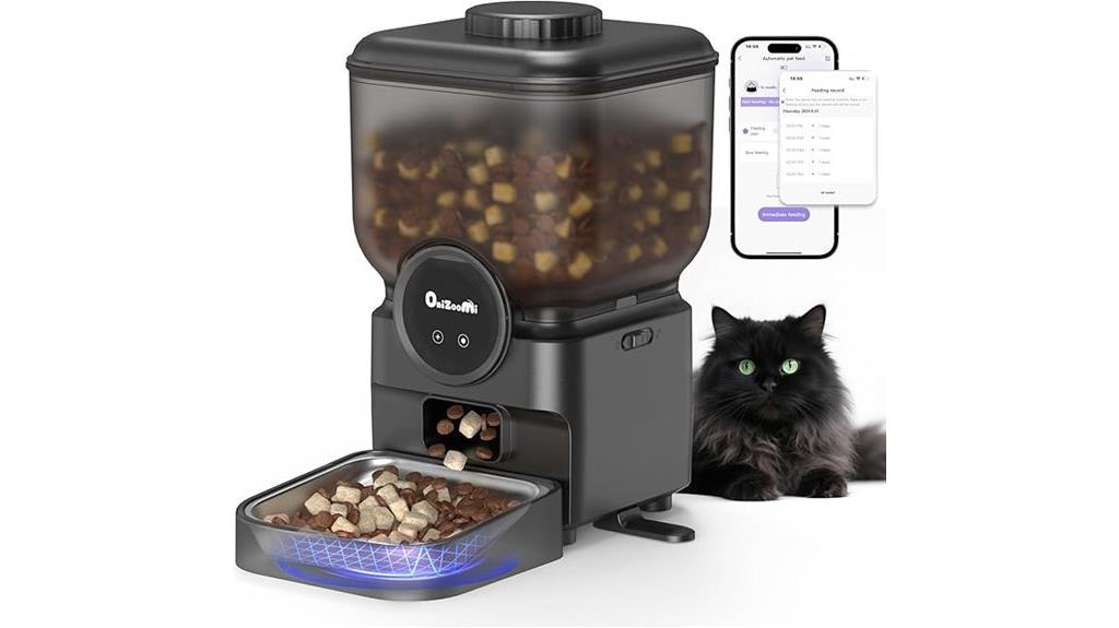 wifi enabled pet feeder