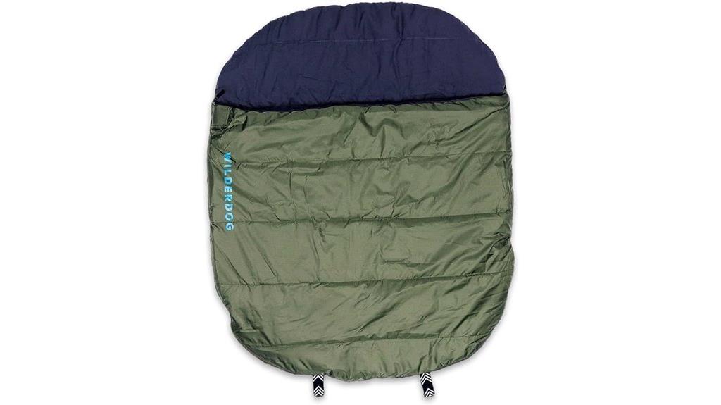 wilderdog sleeping bag dimensions