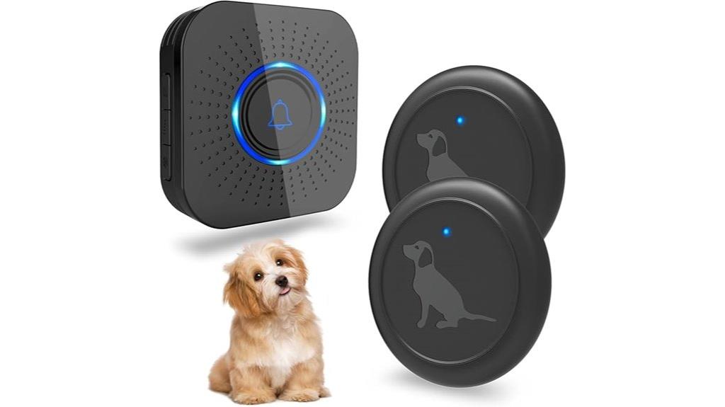 wireless dog doorbell features