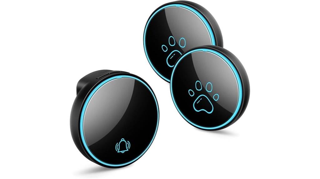 wireless dog doorbell with melodies
