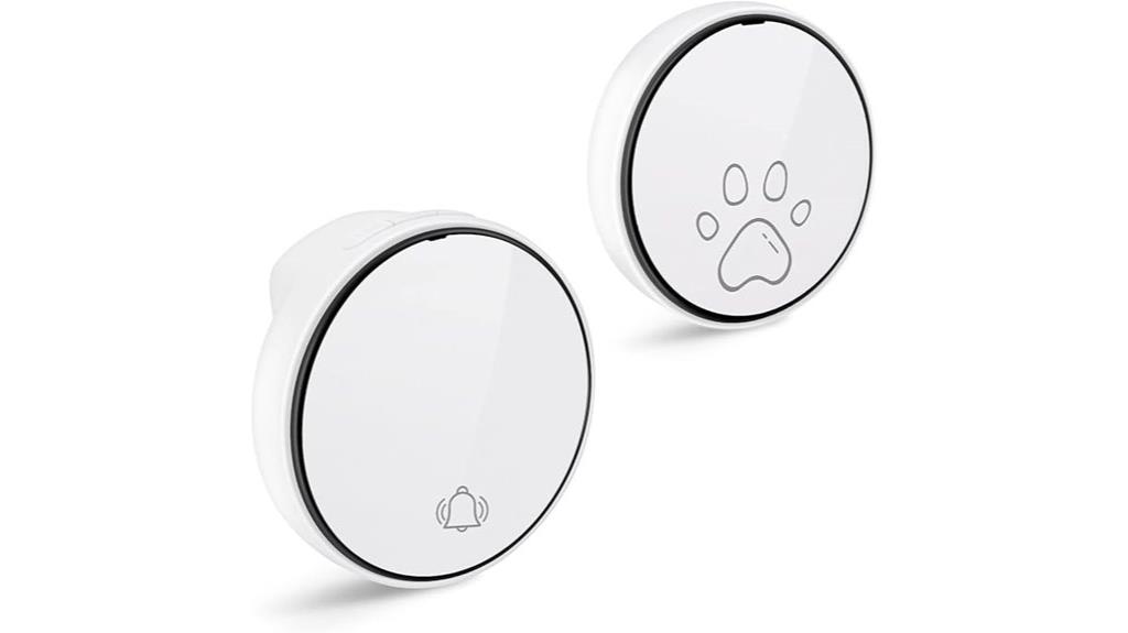 wireless dog doorbell with melodies