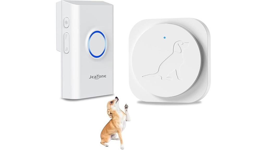 wireless dog potty doorbell