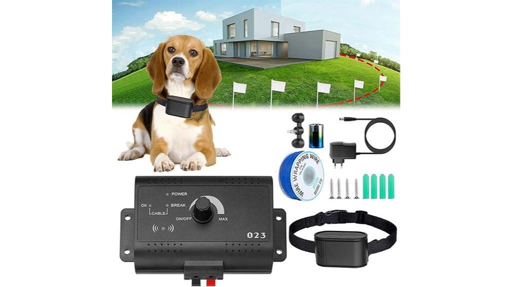 wireless waterproof boundary system
