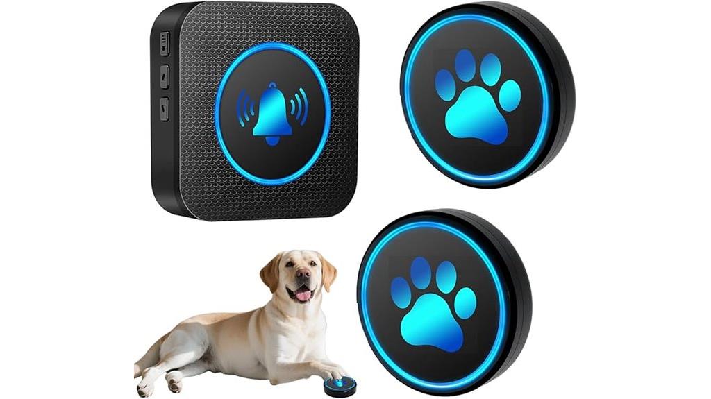 wireless waterproof dog bell