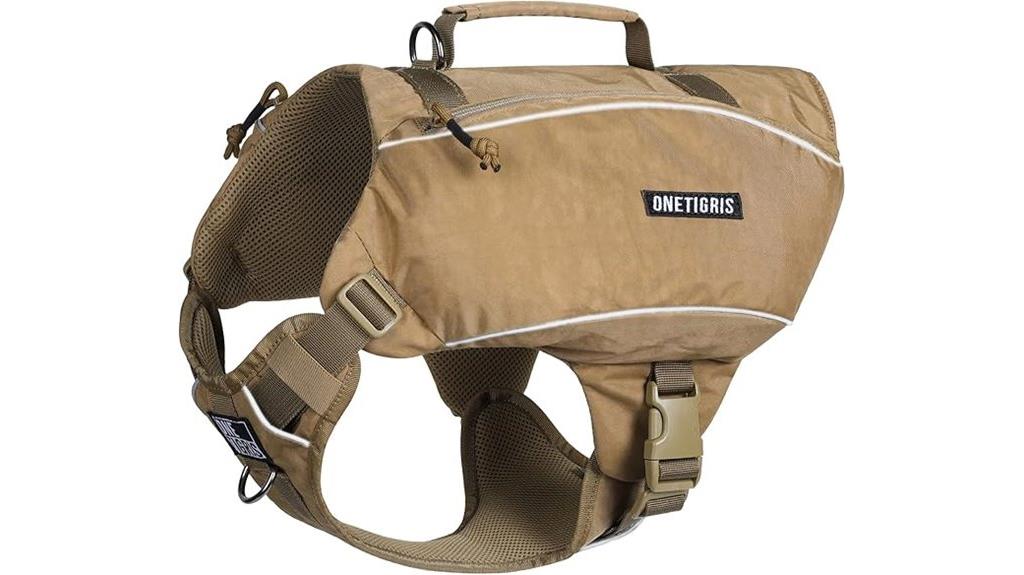 y shaped dog backpack