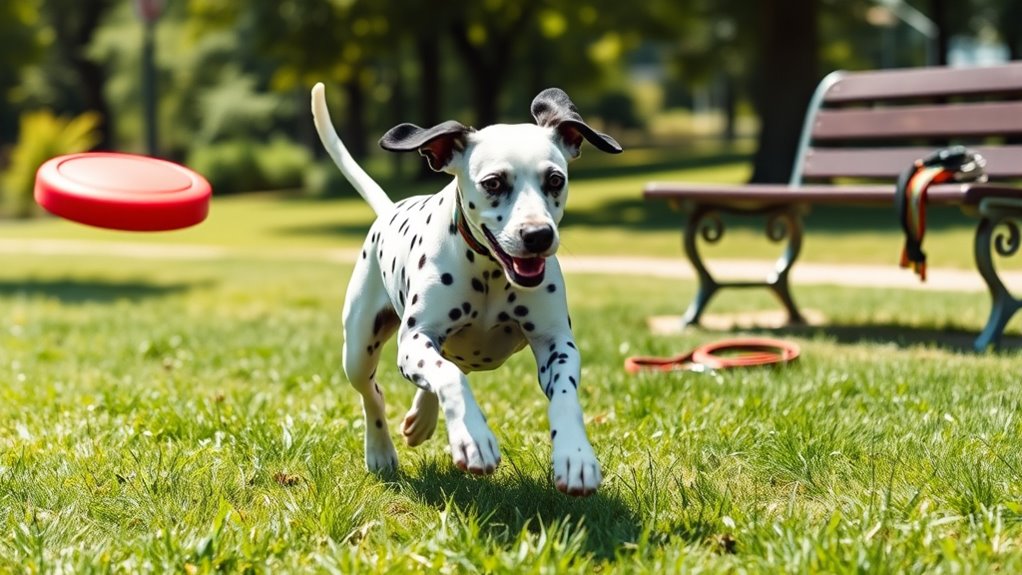 active energetic dog needs