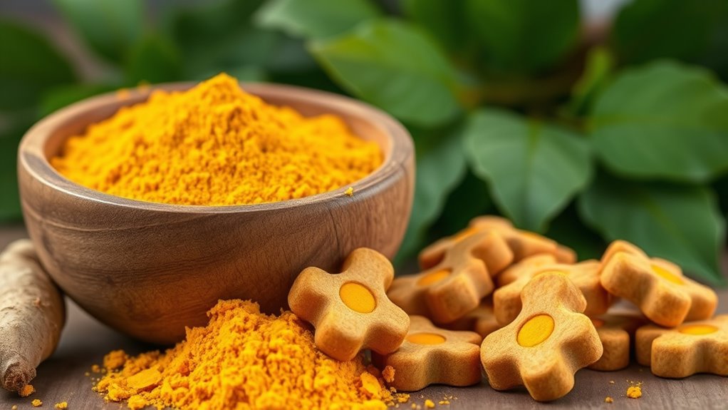 adding turmeric to dog treats