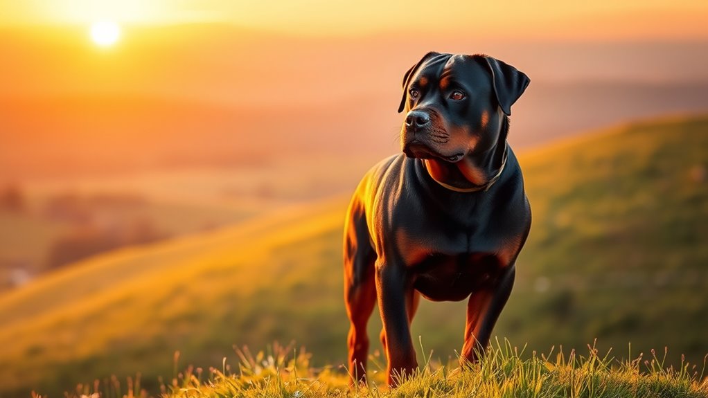 balanced confident socialized protector