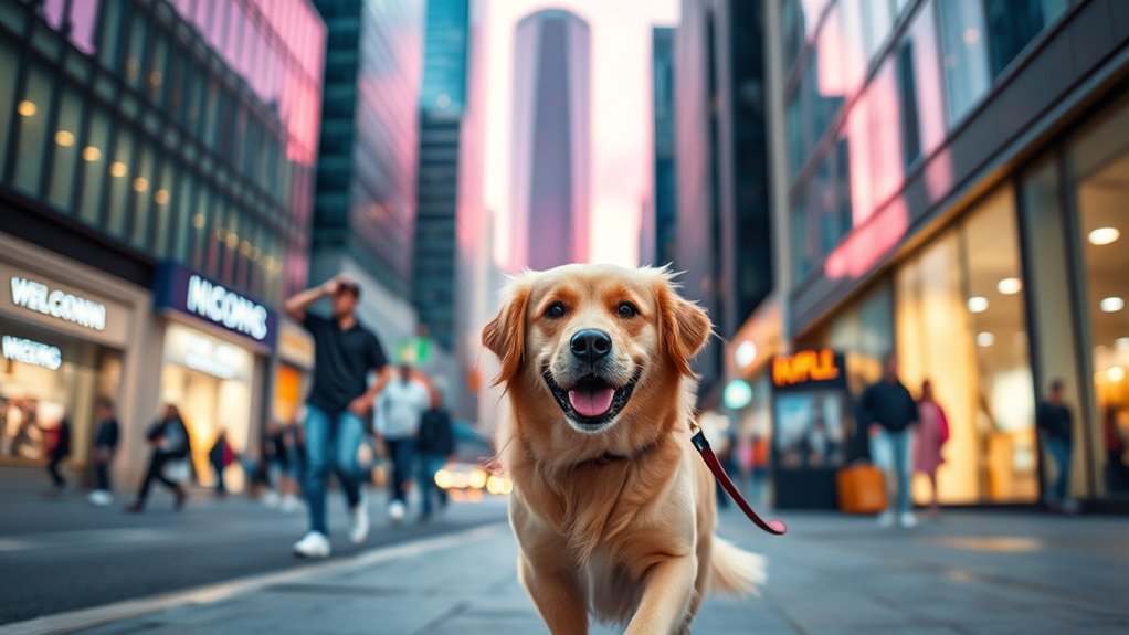 city dog living tips