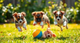 controlling energetic young dogs